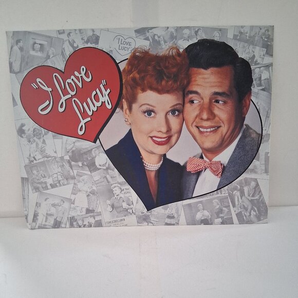 Vintage I Love Lucy Metal Sign Wall Decor 16" x 12" - Picture 1 of 9